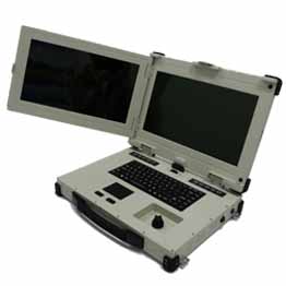 左开15.6寸双屏加固笔记本FDM-1501-2K