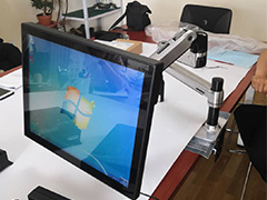 17寸工业级平板电脑一体机定制安装方式（悬臂式）